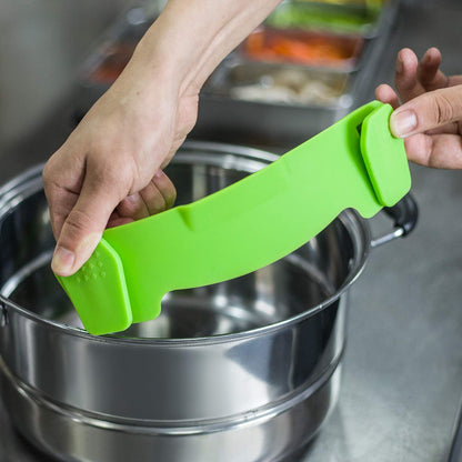 Clip on Strainer for pots pans, Snap'N Strainer Strain Made by FDA Approved, Heat Resistant Silicone, Easy to Use and Store,Dishwasher Safe