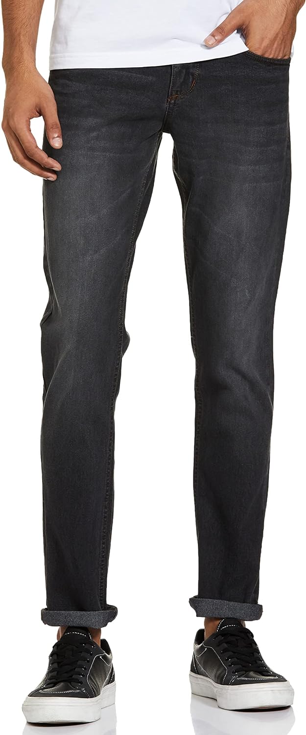 DIVERSE Men's Slim Fit Jeans