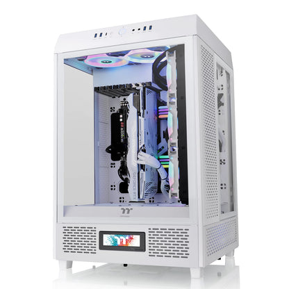 Thermaltake Tower 100 Black Edition Tempered Glass Type-C (Usb 3.1 Gen 2) Mini Tower Computer Chassis Supports Mini-Itx Ca-1R3-00S1Wn-00