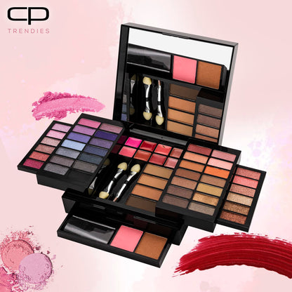 CP TRENDIES Makeup Kit 92 – STUNNING BEAUTY - Ultimate Color - Gift Set for Women/Girls | All-in-one Makeup Kit