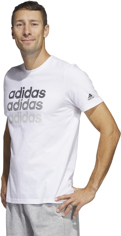 adidas Men's Multi Linear Sportswear Graphic T-Shirt