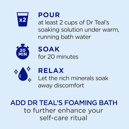 Dr Teal'S Epsom Relax Salt And Relief With Eucalyptus Spearmint, 1.36 KilogRAM