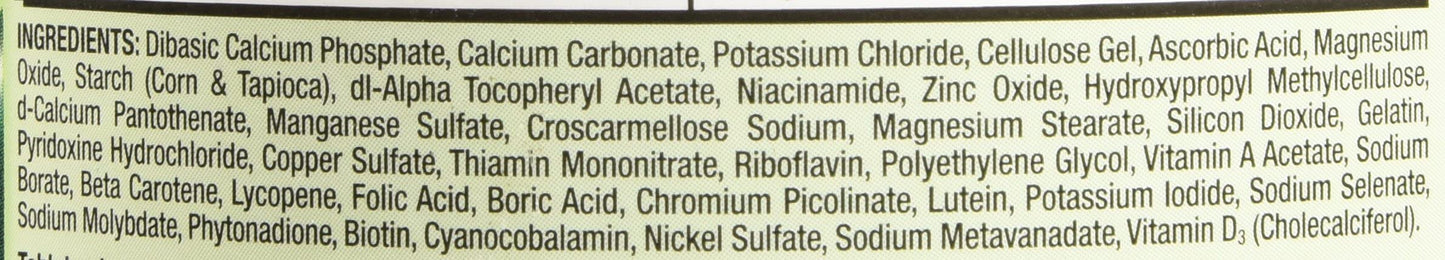 Kirkland Signature Mature Adult Multi Vitamin Tablets - 400 ct