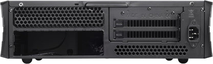 SilverStone Technology Gaming Slim Computer Case for Mini-Itx with Integrated RGB Lighting Cases (SST-RVZ03B-USA)