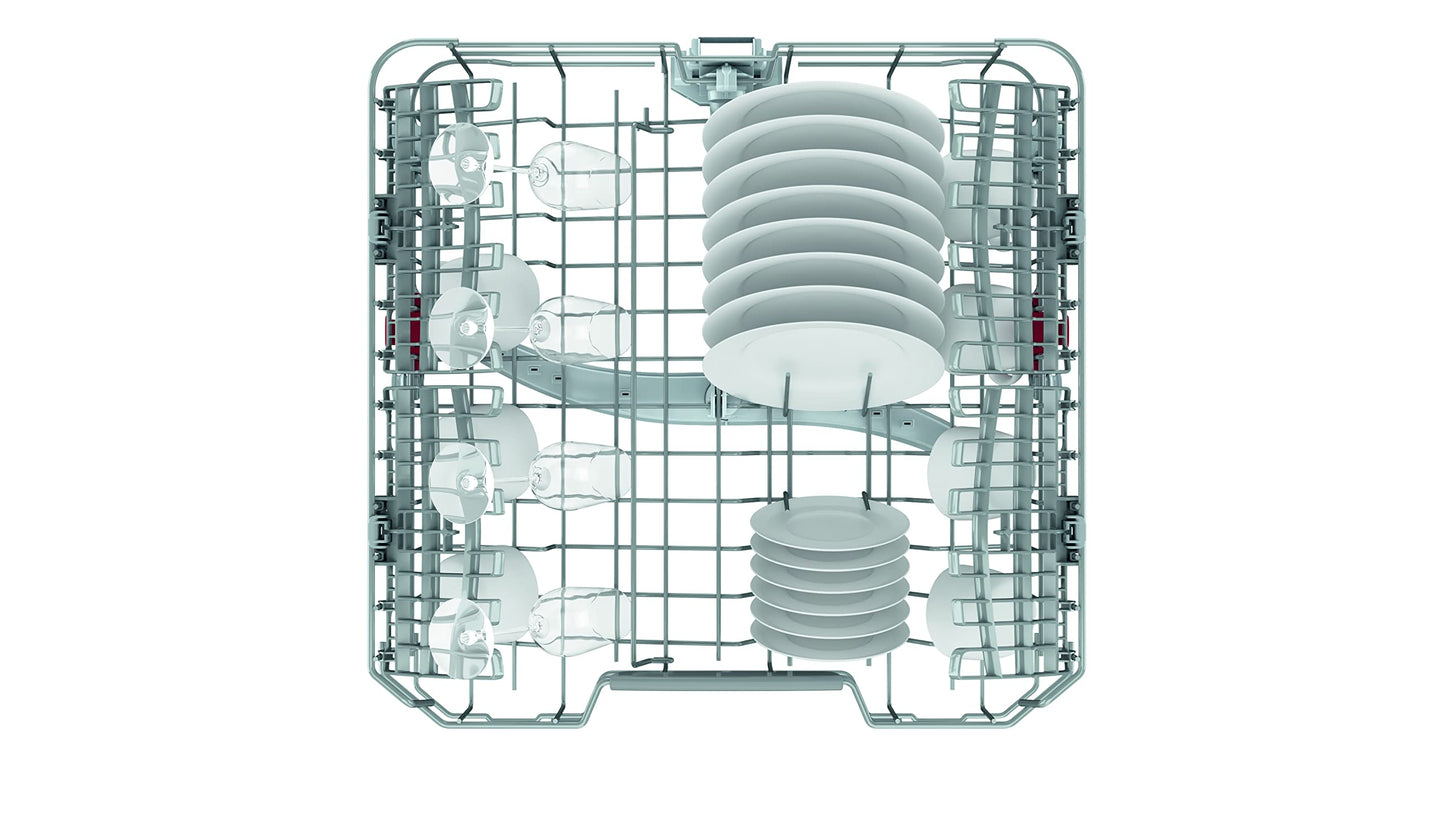 Ariston Built In 60cm Fully Integrated Dishwasher, 14 Place Setting & 7 Programs, 3 Racks, Inverter Motor With Fast Wash and 3D Zone Wash, Silent Dishwasher, Made In Poland, LIC3C26WF