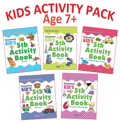 KID'S ACTIVITY 7+ - PACK (5 TITLES)