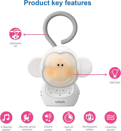 VTech BC8211 Myla the Monkey Baby Sleep Soother with a White Noise Sound Machine