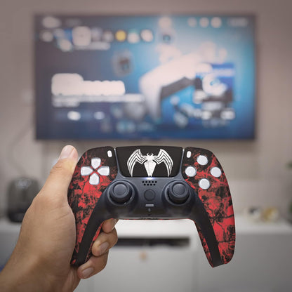 BCB Controller Customised for PS5 Controller Wireless. Original Playstation 5 Controller Compatible with Custom PS5 Remote Control Console. Customized with Permanent Hydro-dip Printing (Not a Skin)