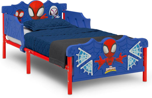 Delta Children - Spidey and His Amazing Friends 3D Toddler Bed, Blue