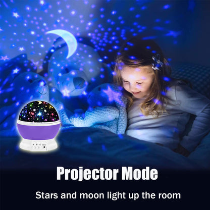 HONGID Night Lights for Kids,Star Light Projector Kids Room,Glow in The Dark Stars,Christmas Xmax Birthday Gifts Kids,Light Lamp Sensory Aesthetic Room Decor