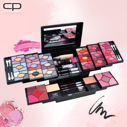 CP TRENDIES Makeup Kit 92 – STUNNING BEAUTY - Ultimate Color - Gift Set for Women/Girls | All-in-one Makeup Kit