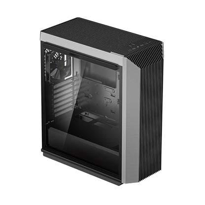 Deepcool MID TOWER CASE CG560 Side window Black MidTower Power supply included No