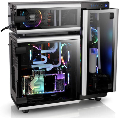 Thermaltake Level 20 Mt Argb Built-In, 3 X 12 0 Mm Gaming Cube Case - Ca-1M7-00M1Wn-00, Black