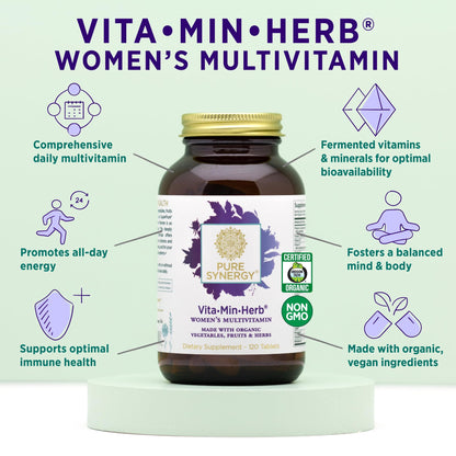 The Synergy Company - Vita-Min Herb Multi For Women 120 Tablets 169234