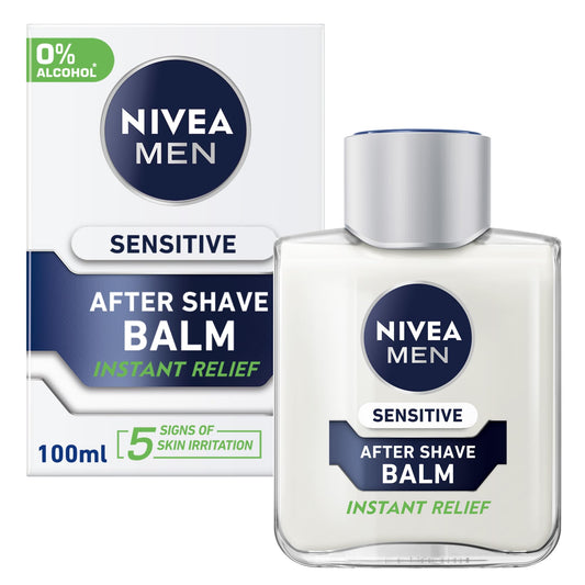 NIVEA MEN After Shave Balm, Sensitive Chamomile & Hamamelis, 100ml