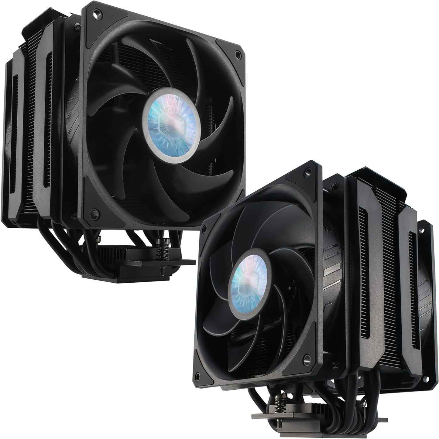 Cooler Master Masterair Ma620M Dual Tower ArGB High Performance Cpu Air Cooler, Sf120R Fan, Hexagon Strip ArGB Lighting, 6 Heat Pipes, Copper Plated Base For Amd Ryzen/Intel Lga1151