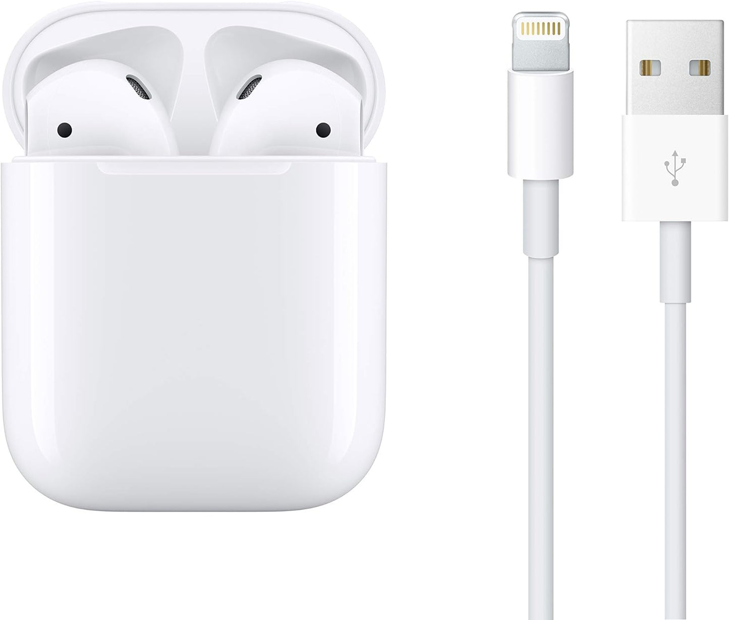 Apple AirPods with Charging Case - White, Wireless - CaveHubs