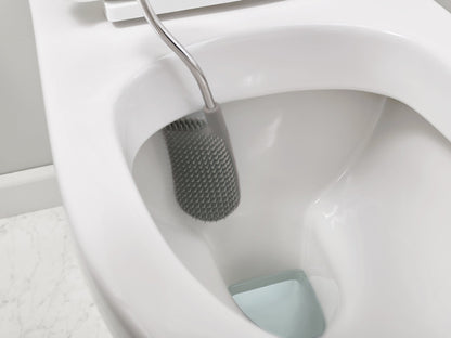 Joseph Joseph Toilet Brush With Slim Holder Flexible Anti-Drip