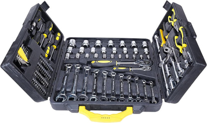 Royal Power Professional Comprehensive Repair Mixed Tool Sets. Combination Wrench, Pliers, Claw Hammer, Adjustable wrench, Screwdrivers (86pc)