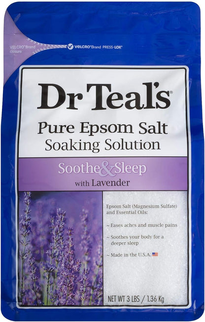 Dr Teal'S Epsom Relax Salt And Relief With Eucalyptus Spearmint, 1.36 KilogRAM