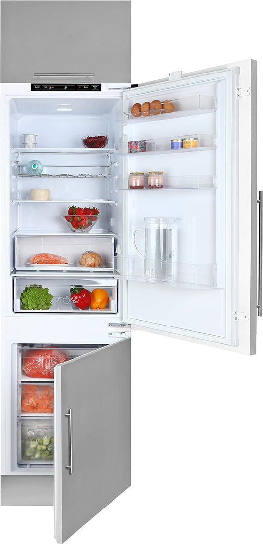 Teka 285 Liters Built-In Refrigerator Ci3 342, Bottom Freezer, Antibacterial, Electronic Panel."Min 1 year manufacturer warranty"