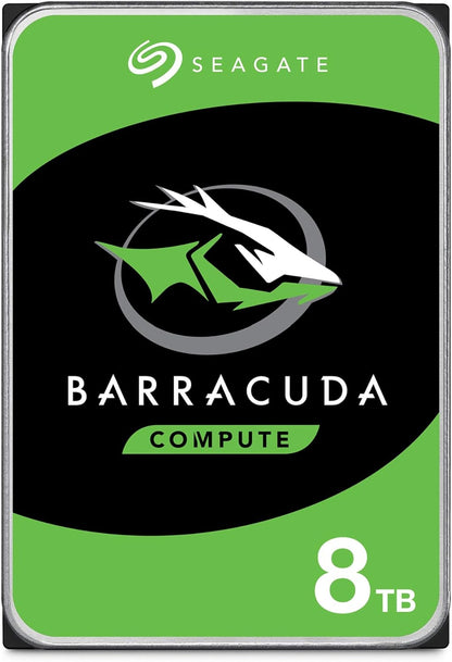 Seagate Barracuda 2 TB internal Hard Drive HDD, 3.5 Inch, 7200 U/Min, 256 MB Cache, SATA 6 Gb/s, Modellnr.: ST2000DM008