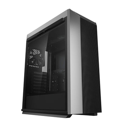 Deepcool MID TOWER CASE CG560 Side window Black MidTower Power supply included No