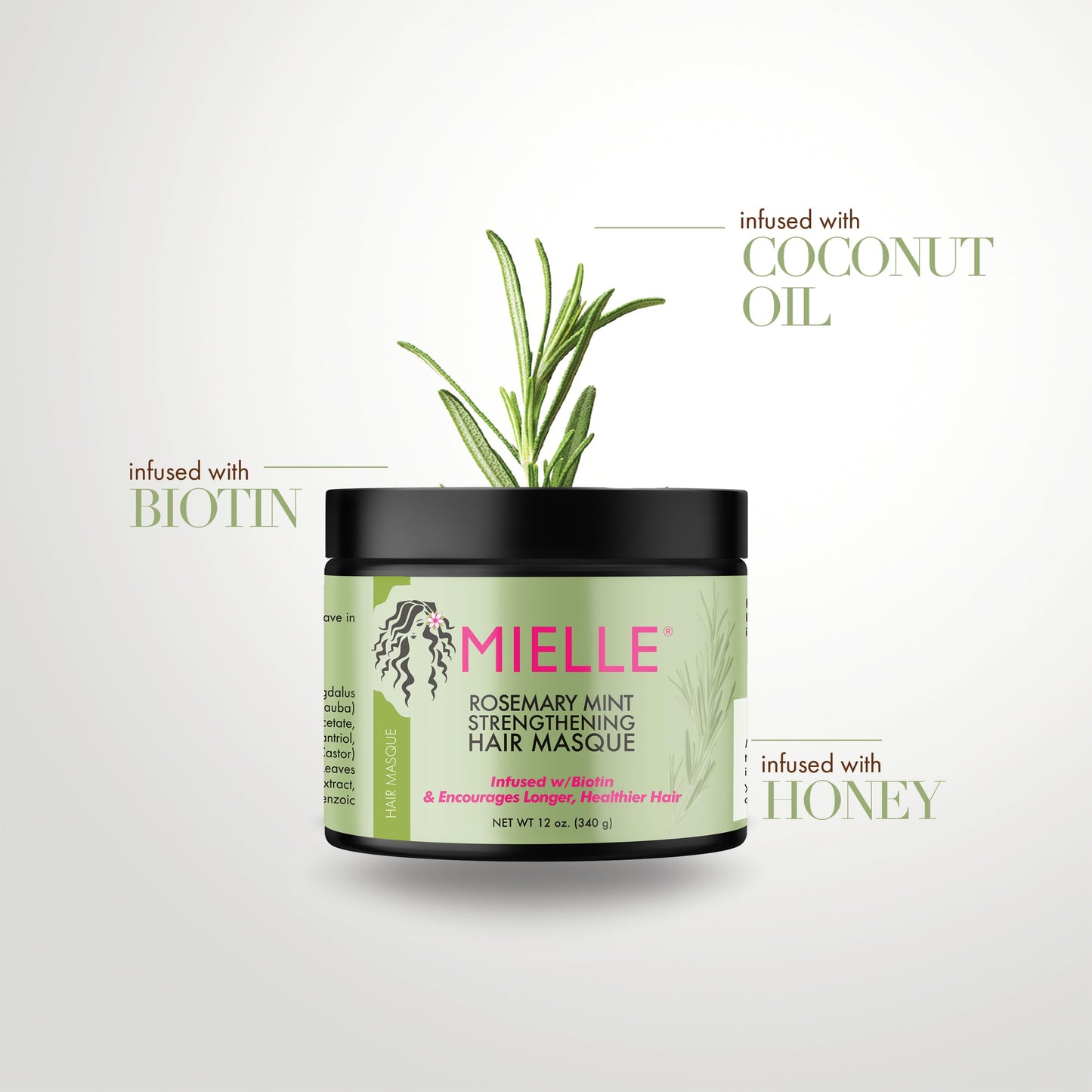 Mielle Organics Mielle Rosemary Mint Strengthening Hair Masque