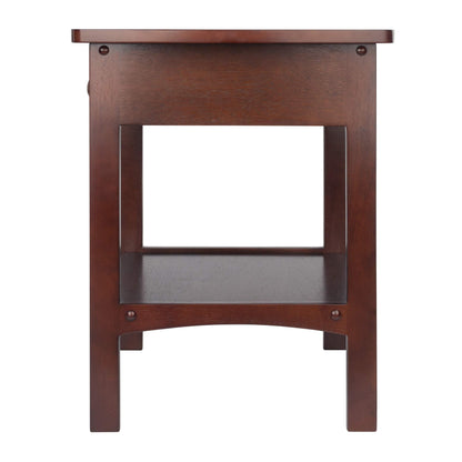 Winsome Accent Table, Wood, Walnut, Furniture