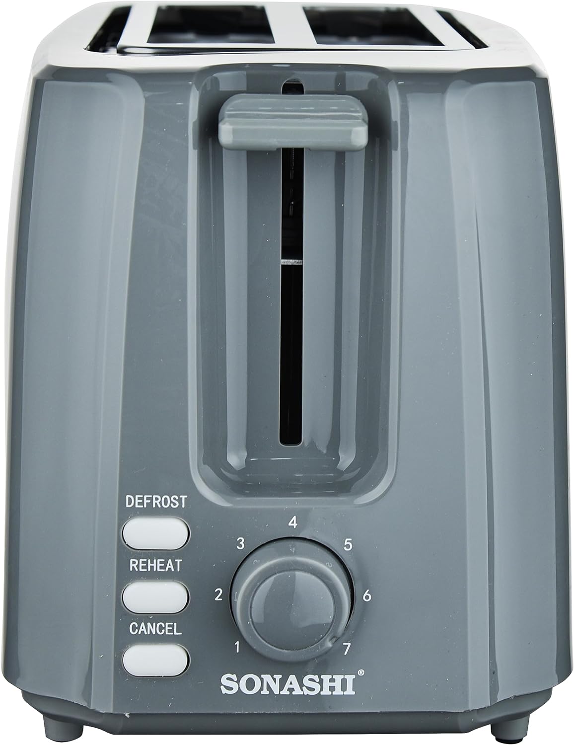 Sonashi 2-Slice Bread Toaster 750W ST-210 Grey