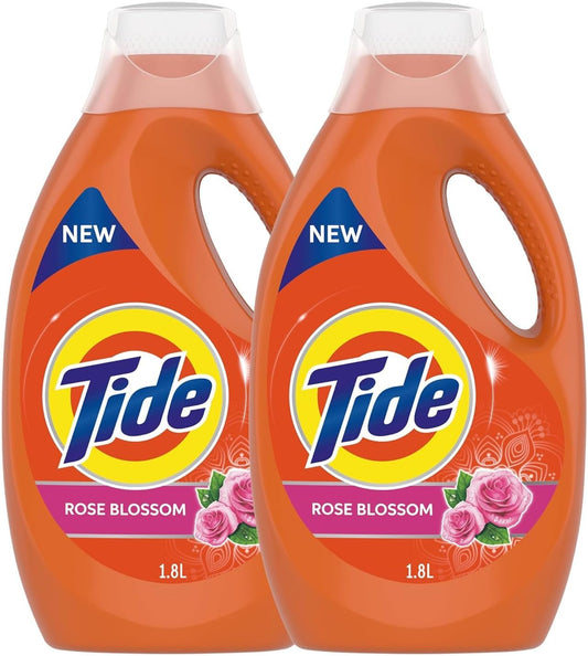 Tide Automatic Power Gel, Rose Blossom Scent, 2x1.8L