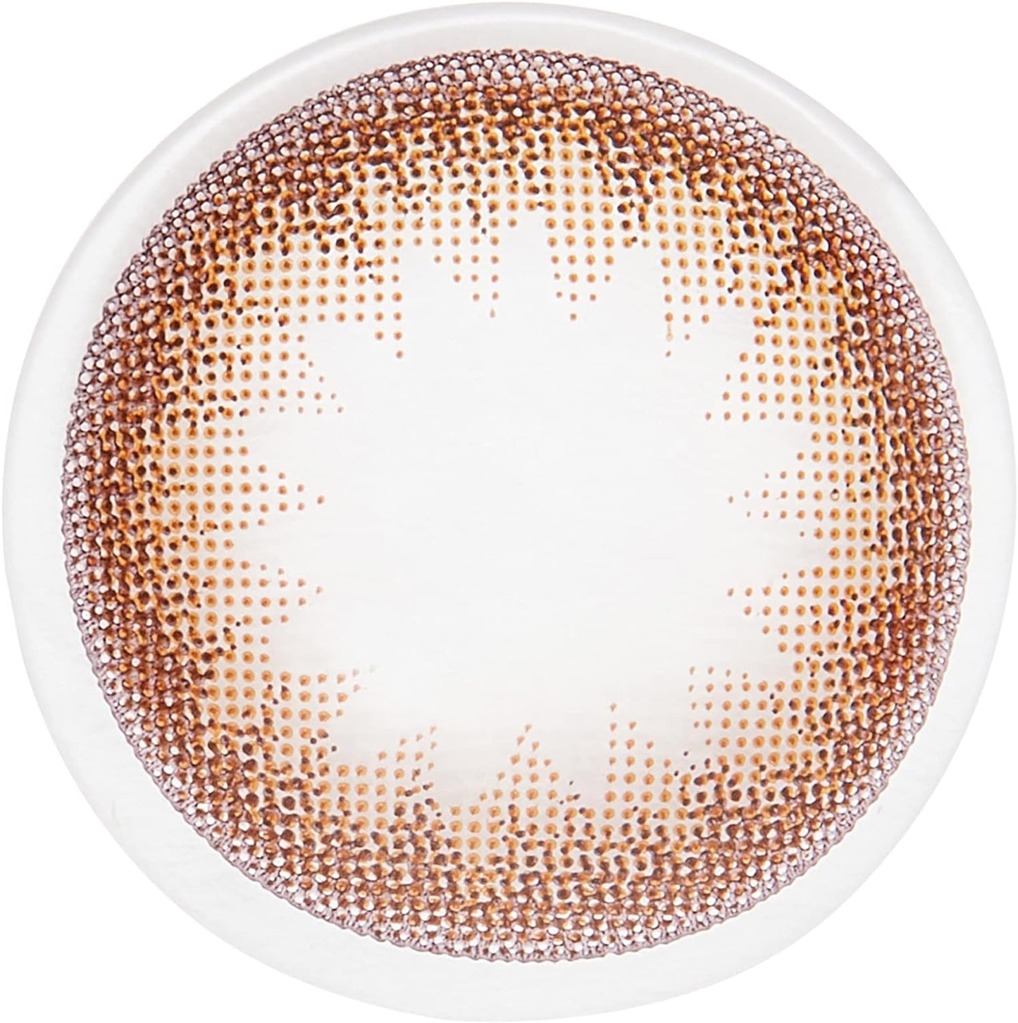 Layala by eyewa - Pack of 10 Contour Colored Contact Lenses - Color Dazzle Brown Daily Replacement Eye Lenses - Unisex contact Lenses - Available in Plano & All Powers