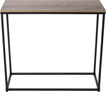 Balkene Home 62762 Tribeca Console Table Slim & Sturdy Frame Mingle Tribeca with Modern Industrial Antique Furnishing for Home Workspace Office Living Room Study Room Decor - Console Table Brown