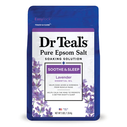 Dr Teal'S Epsom Relax Salt And Relief With Eucalyptus Spearmint, 1.36 KilogRAM