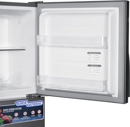 Super General 250 Liters Gross Top Mount Refrigerator