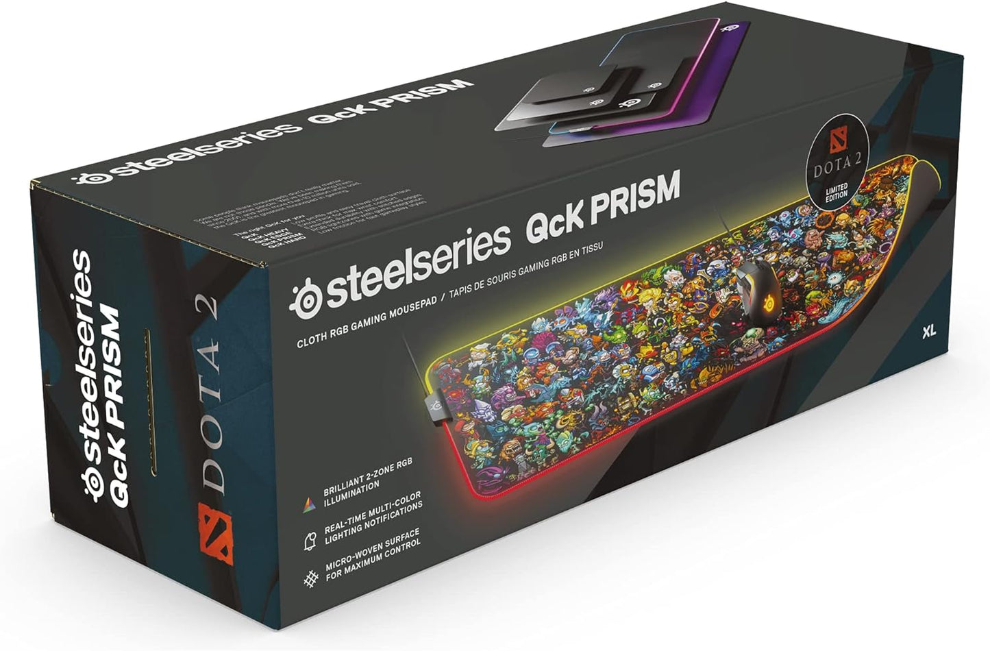 Steelseries Qck Gaming Surface - Large Cloth - Optimized For Gaming Sensors