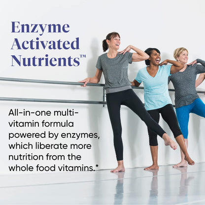 Enzymedica, Enzyme Nutrition Women's Multi-Vitamin, Support for a Healthy Heart, Immune Function and Energy, Non-GMO, 60 capsules