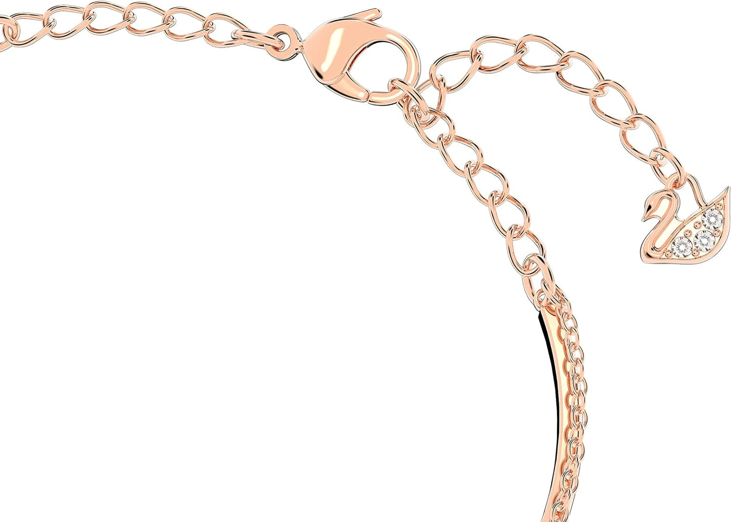 Swarovski Infinity Collection SWAROVSKI Women's Infinity Jewelry Collections, Rhodium Finish, Rose Gold Tone Finish, Clear Crystals