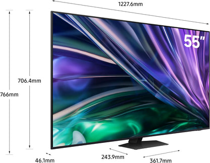 Samsung 55 Inch TV Crystal UHD Crystal Processor 4K Hub - UA55CU7000UXZN (2023 Model)