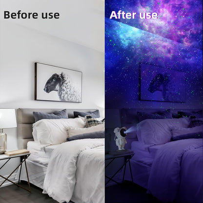 Star Projector Night Lights,Kids Room Decor Aesthetic,Tiktok Astronaut Nebula Galaxy Projector Night Light,Remote Control Timing and 360°Rotation Magnetic Head,Lights for Bedroom,Gaming Room Decor