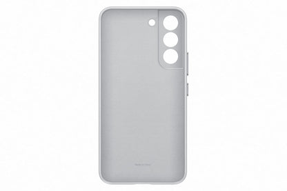 Samsung Galaxy S22 Ultra Official Leather Cover Light Grey