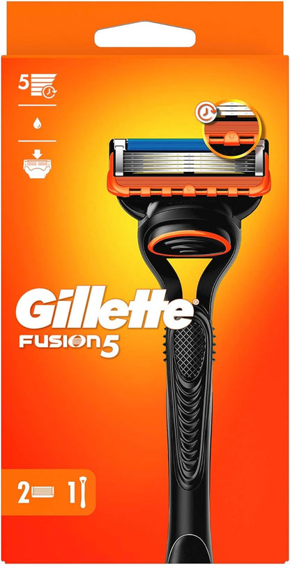 Gillette Fusion 5 Men's Razor 1 Handle + 2 Blades