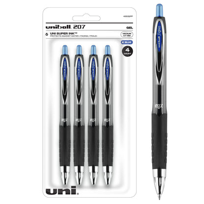 Uniball Signo 207 Gel Pen 12 Pack, 0.5mm Micro Black Pens, Gel Ink Pens | Office Supplies Sold by Uniball are Pens, Ballpoint Pen, Colored Pens, Gel Pens, Fine Point, Smooth Writing Pens