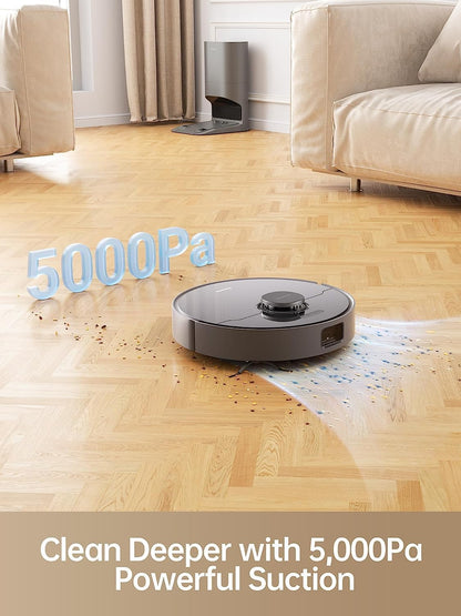 Dreame L10s Ultra Robot Vacuum Cleaner and Mop 5300Pa with Self-Cleaning Station (Automatic Dust Collection, Mops Cleaning) 3D Obstacle Detection, 210mins, APP/Alexa, 2 Year Warranty by Dreame