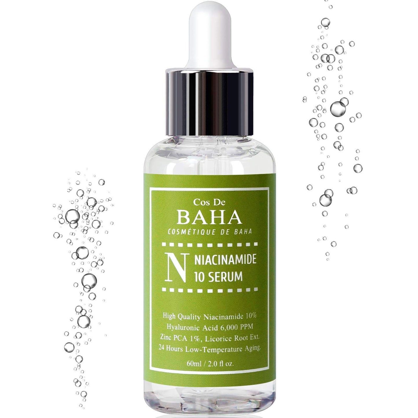 Niacinamide 10% + Zinc 1% Serum 1oz for Face - Korean Skin Care for Pore Minimizer + Vitamin B3.