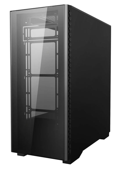 Deepcool MID TOWER CASE CG560 Side window Black MidTower Power supply included No