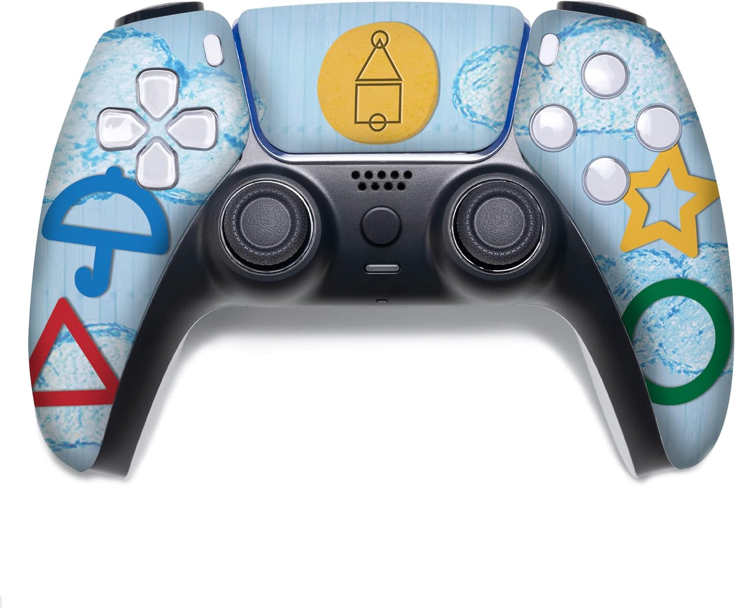 BCB Controller Customised for PS5 Controller Wireless. Original Playstation 5 Controller Compatible with Custom PS5 Remote Control Console. Customized with Permanent Hydro-dip Printing (Not a Skin)