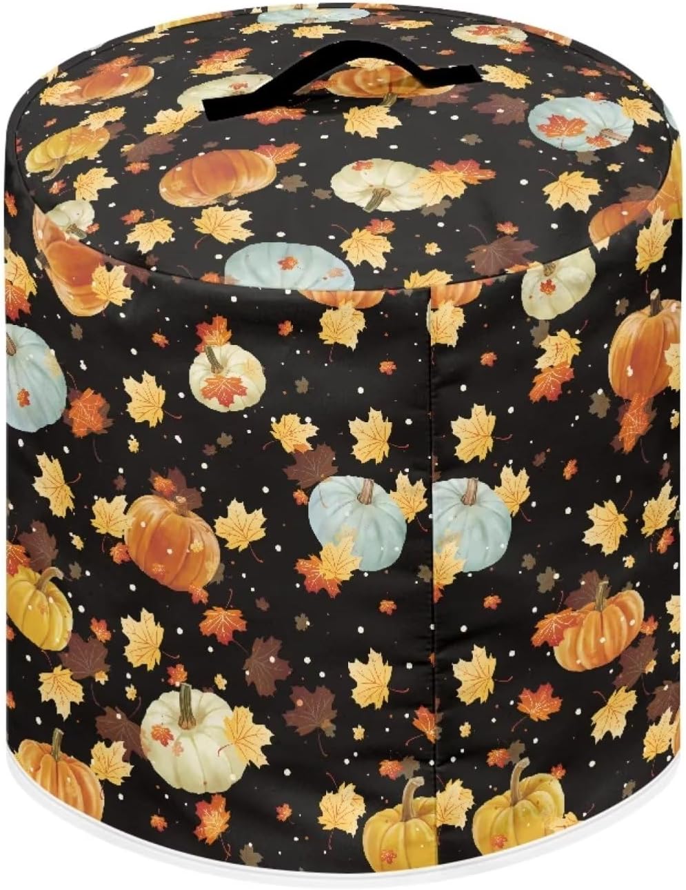 Tutolipy Floral Print Air Fryer Cover Dust Cover for,Kitchen Appliance Dust Cover with Pocket and Top Handle,Stylish Home Decor