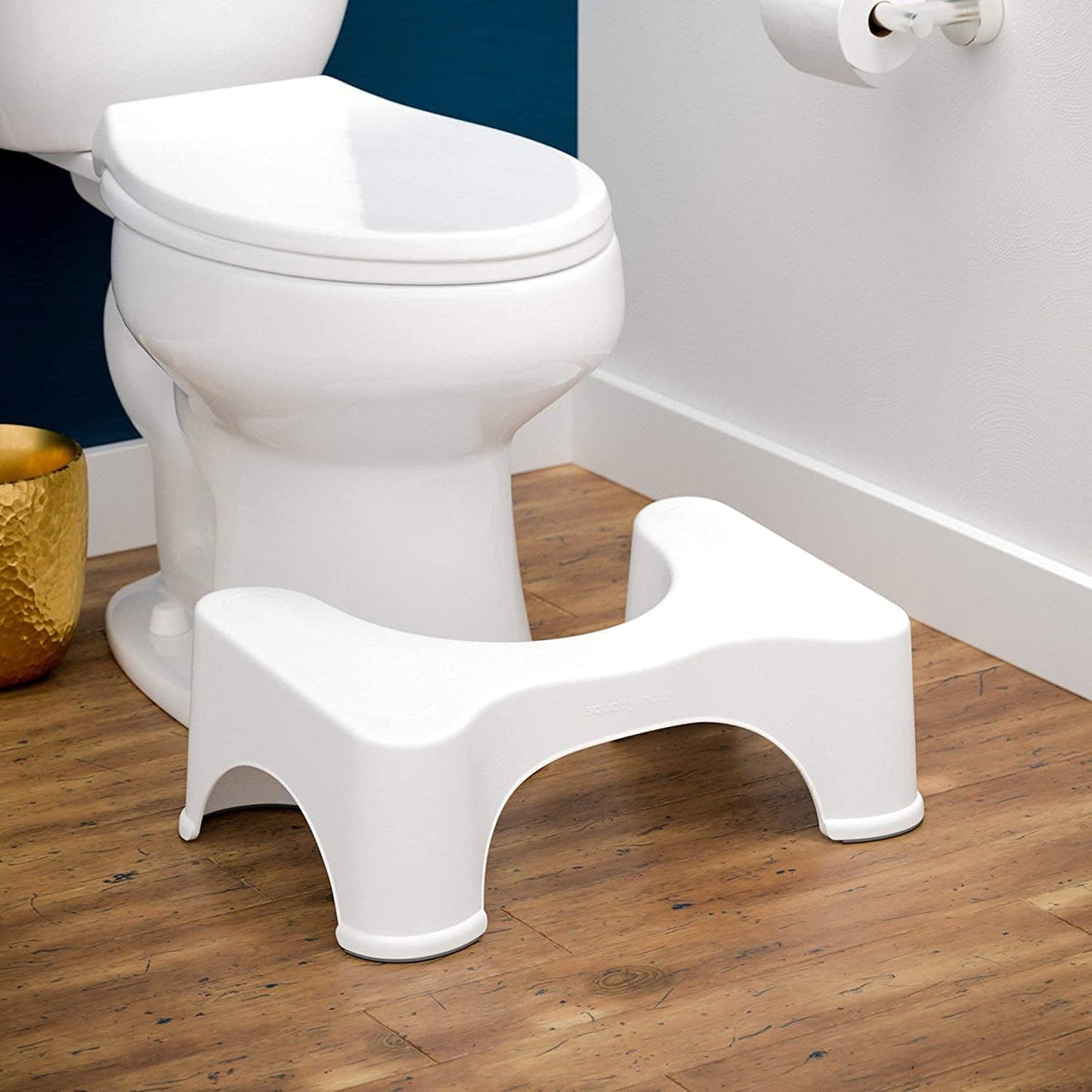 ECVV Squatty Potty - Squatting Stool for Potty Assistance, Step Stool for Toilet Posture and Healthy Release, Portable Design, Prevent Constipation, Toilet Footstool for Better Bowel Movements