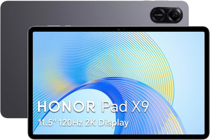 HONOR Pad X9, 11.5-inch Wi-Fi Tablet, 4GB+128GB, 120Hz 2K Fullview Display, 6 Speakers, Android 13, Space Grey